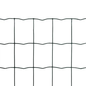 vidaXL Gartenzaun Maschendraht gitter 25x1,0m Gitterzaun 140591