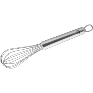 Dr. Oetker Schneebesen Profi, 25 cm, silberfarben, aus Edelstahl. Küchenhelfer zum Aufschlagen.