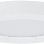 Rundes, weißes Paulmann LED-Einbaupanel Cover-it, 6W, für Deckenmontage.