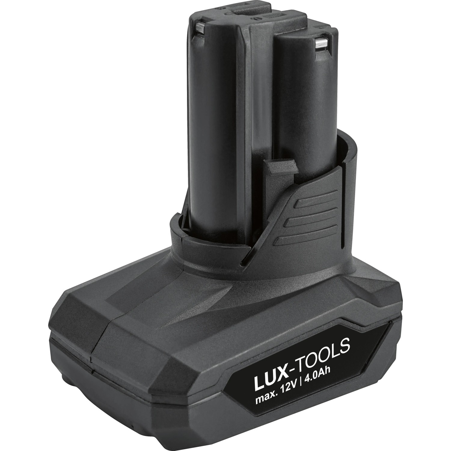Akku 12V für LUX-TOOLS Akku-Schlagschrauber A-SSR-12, Li-Ion 4Ah, schwarz.