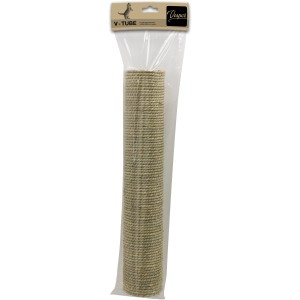 Vesper Kratzbaum Ersatzsäule Beige, Seegras, 44,5cm hoch. Zubehör für Kratzbäume.