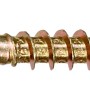 Gelb verzinkte Spanplattenschraube 5x80 mm mit TX-Antrieb, Senkkopf, 200 Stück.