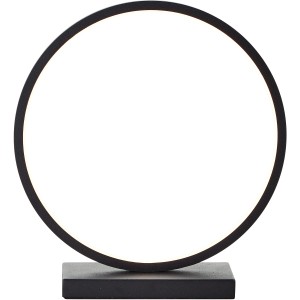 Moderne LED-Tischleuchte Chaumont, 28 cm, schwarz. Design-Tischlampe mit warmweißem Licht für den Innenbereich.