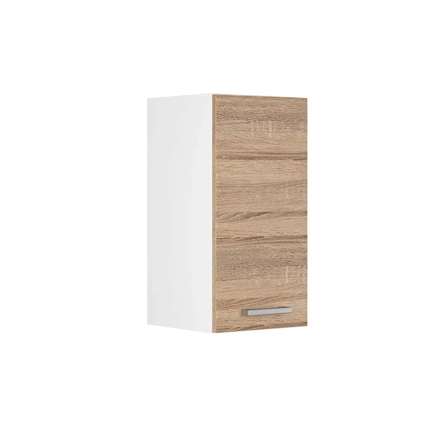 Vicco Hängeschrank R-Line Hängender Küchenschrank Sonoma Weiß 30 cm