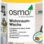 Dose Osmo Wohnraum-Wachs Weiß transparent, Holz-Wachs für Innenräume.
