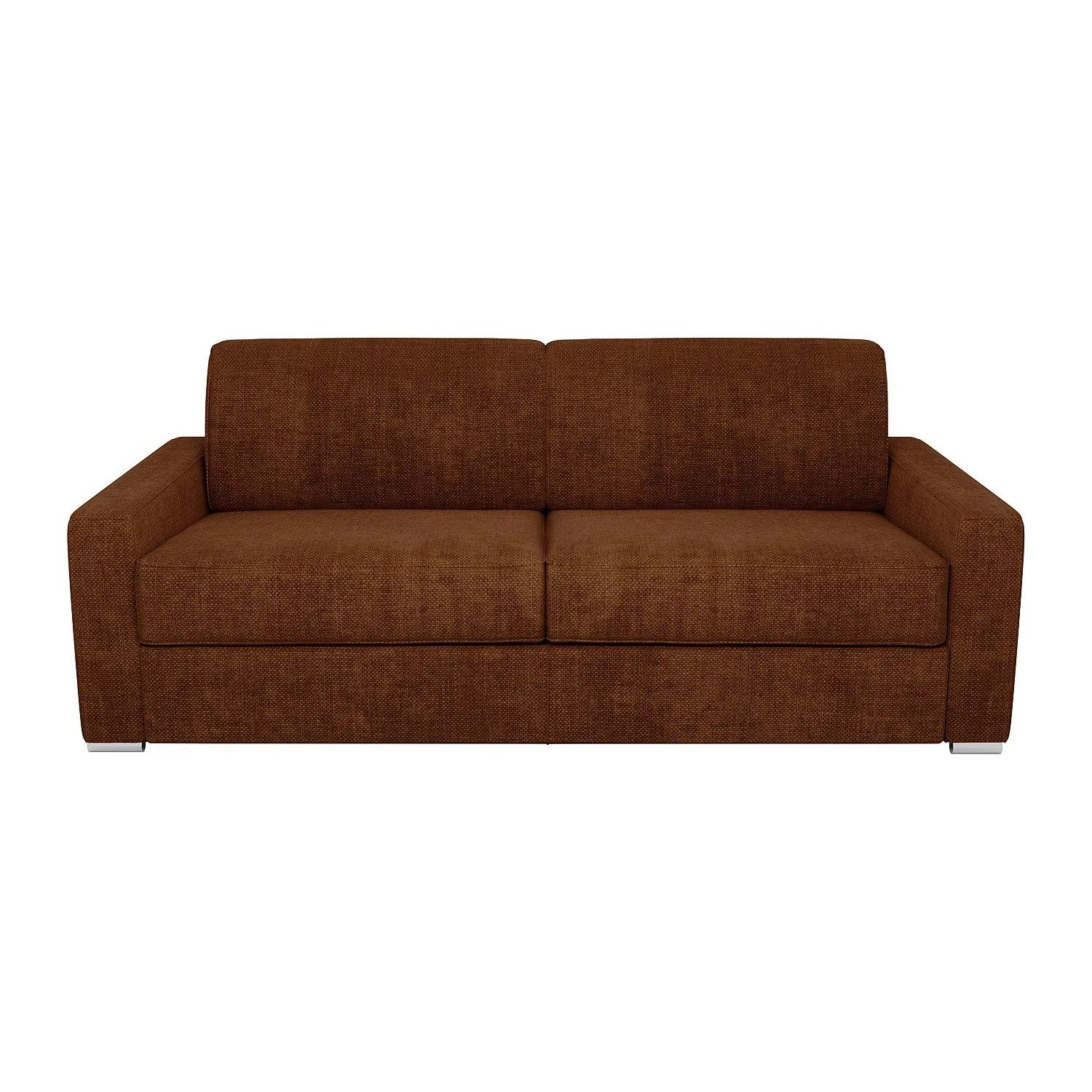Vente-unique Schlafsofa Calito Terracotta 216 cm
