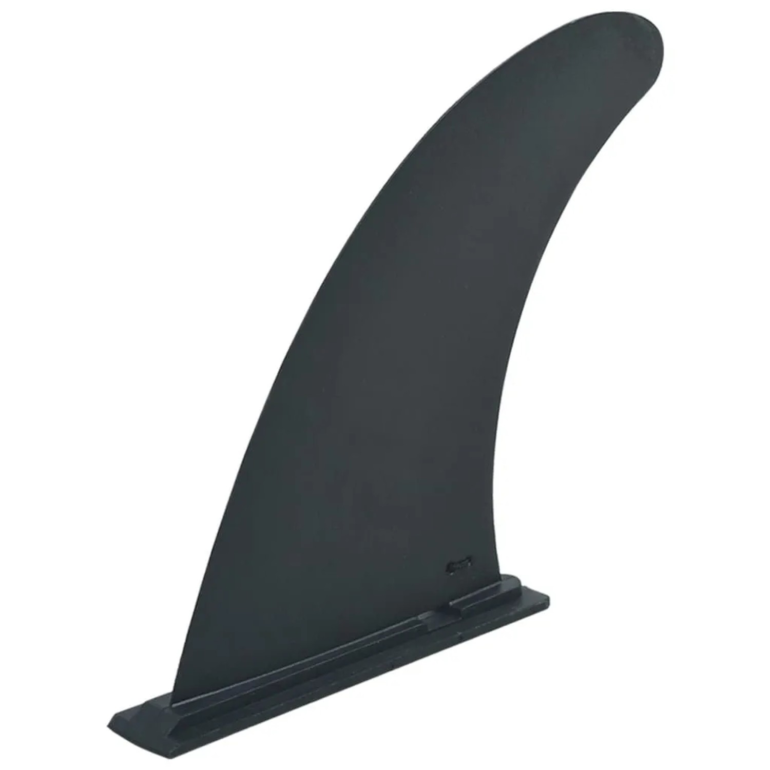 vidaXL Mittelflosse für SUP-Board 18,3 x 21,2 cm Kunststoff Schwarz 92207