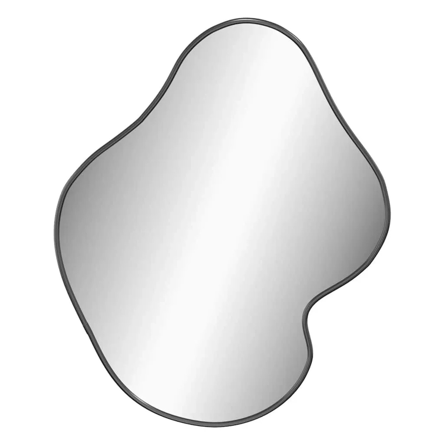 vidaXL Wandspiegel Schwarz 50x40 cm 348273 günstig online kaufen