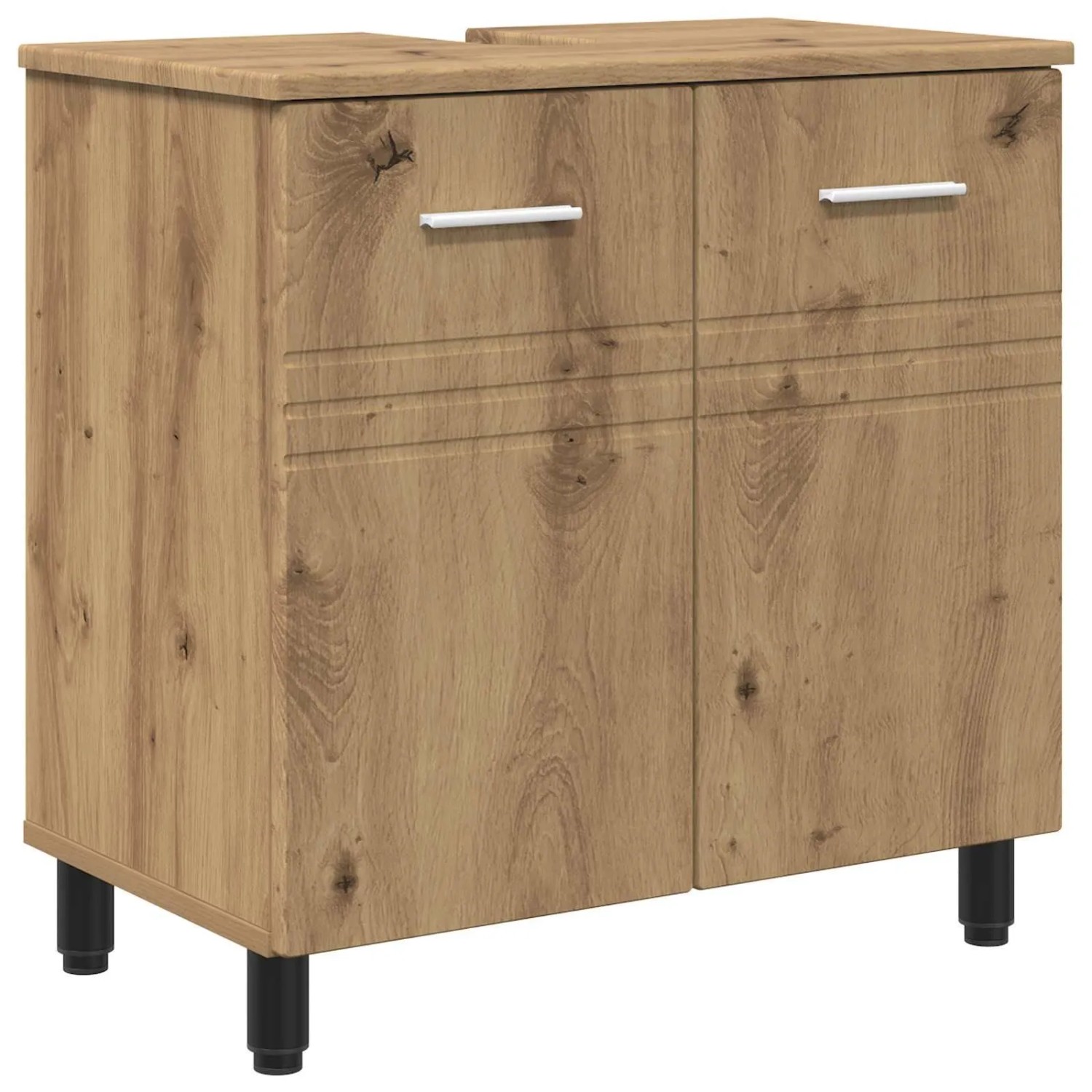 vidaXL Waschtisch Artisan-Eiche 60 x 35 x 60 cm Holzwerkstoff 889414