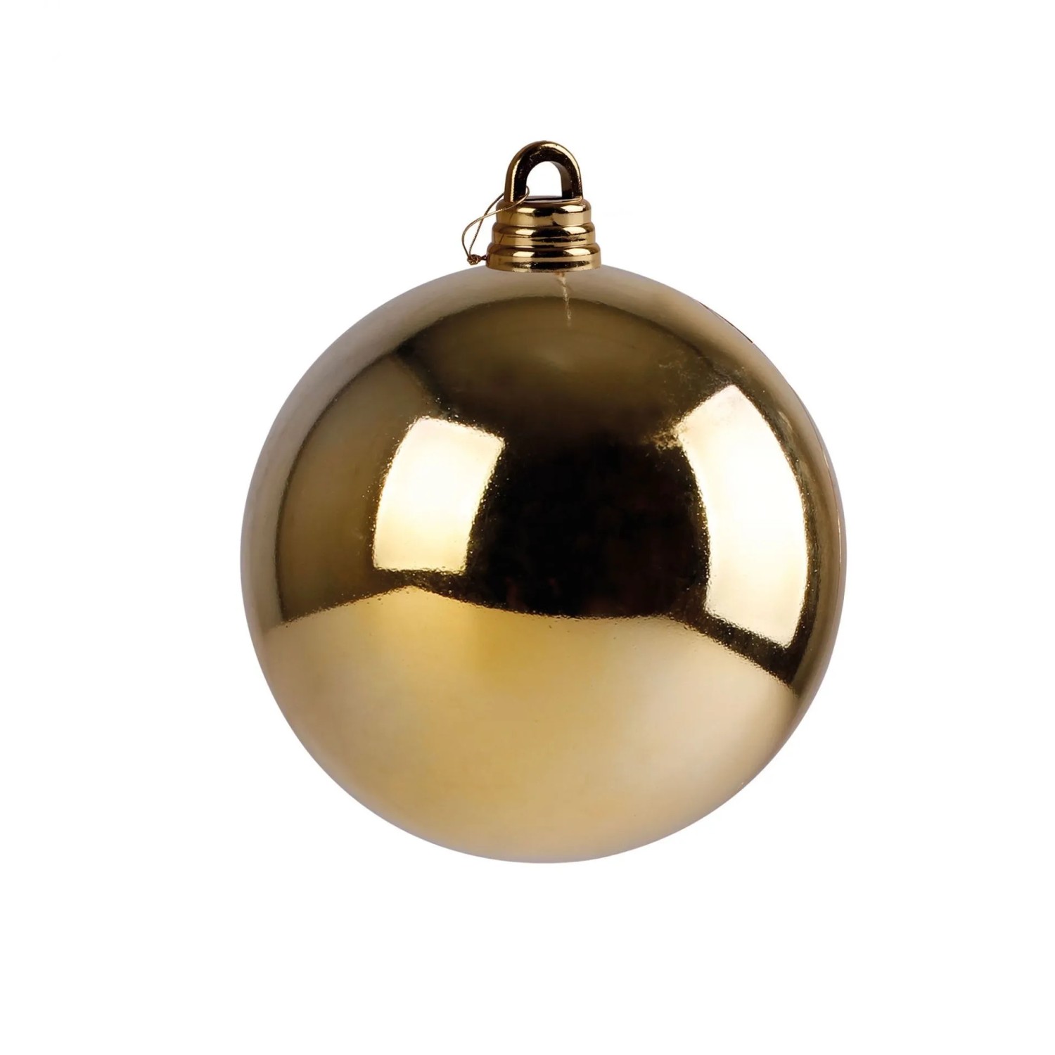 Lex Christbaumkugel Weihnachtskugel 15 cm Baumschmuck Deko-Kugel Gold Glänzend