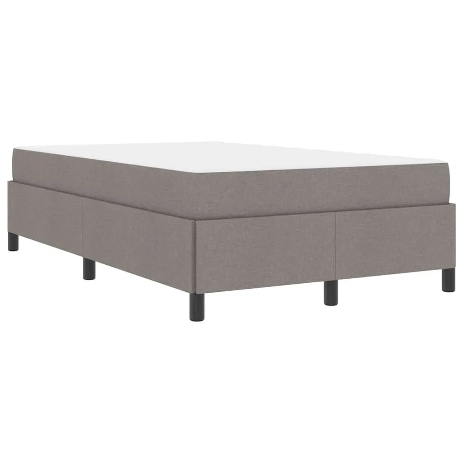 vidaXL Boxspringbett Taupe 120 x 190 cm Stoff 3398847 günstig online kaufen