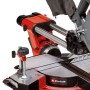 Einhell Zug-Kapp-Gehrungssäge TE-SM 2131 Dual, 1600 W, Detailansicht. Präzise Schnitte für Holz und Kunststoffe.