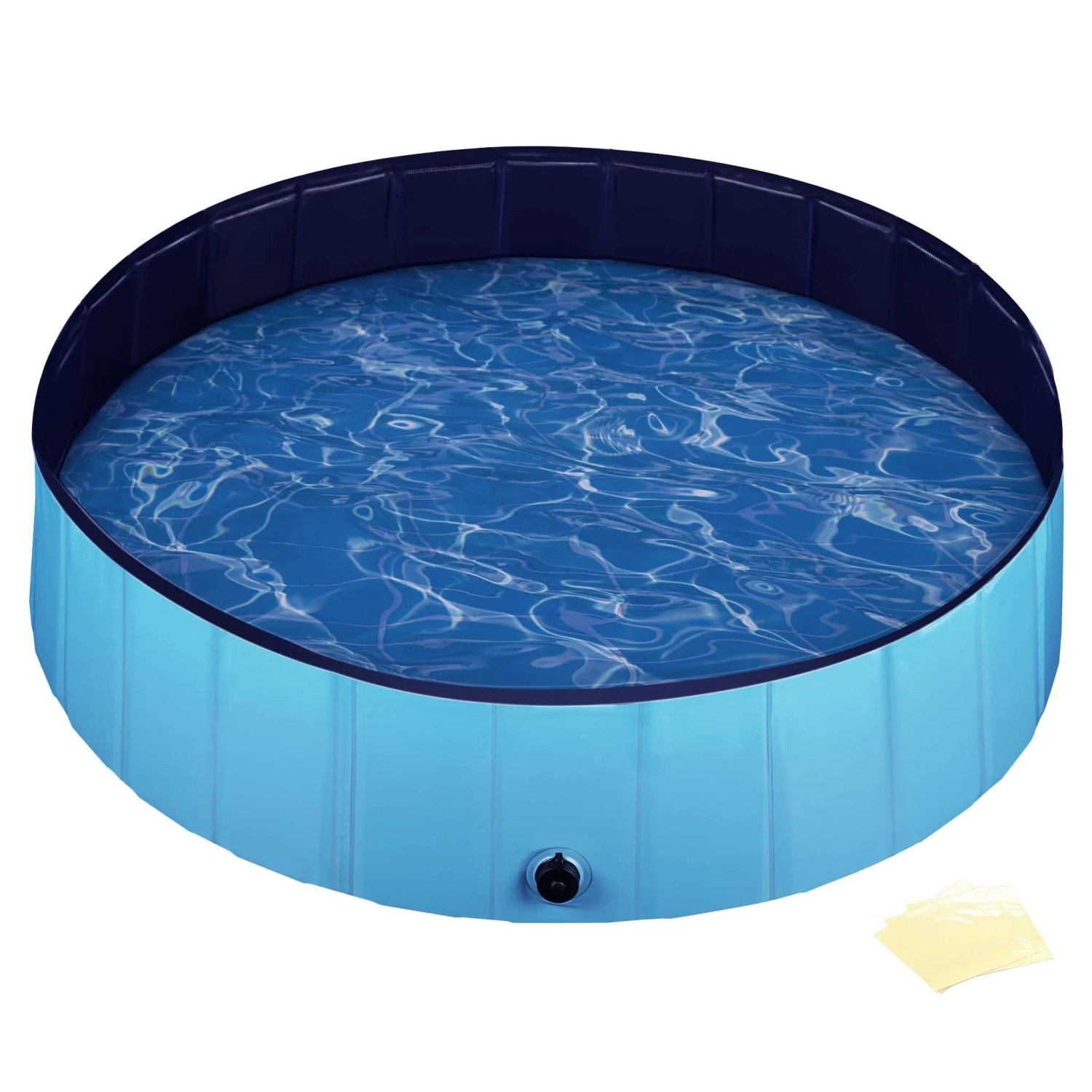 Fudajo Hundepool 120X30Cm Hundeschwimmbad Hundeplanschbecken Hundebadewanne