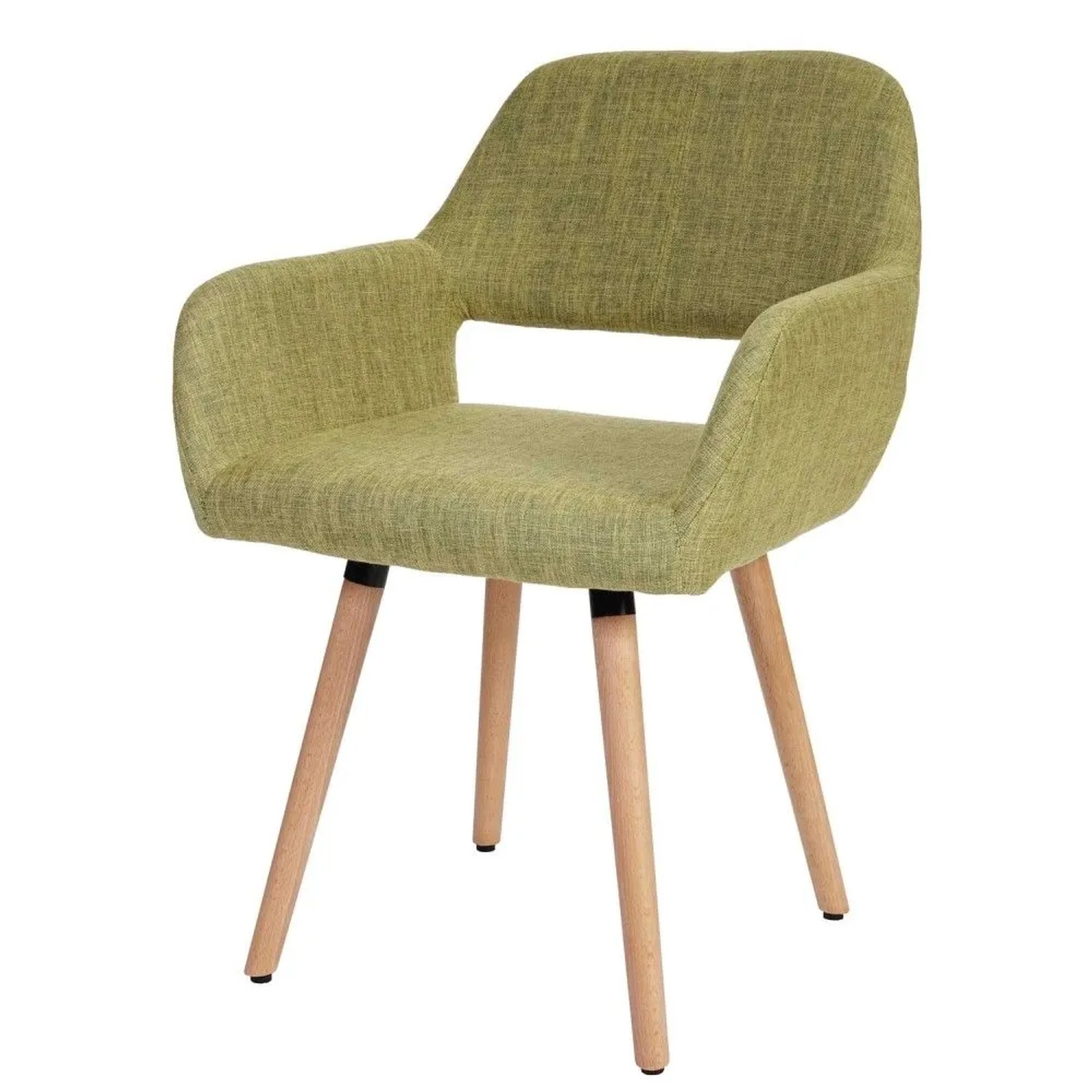 MCW Esszimmerstuhl A50 II Textil Hellgrün Helle Beine