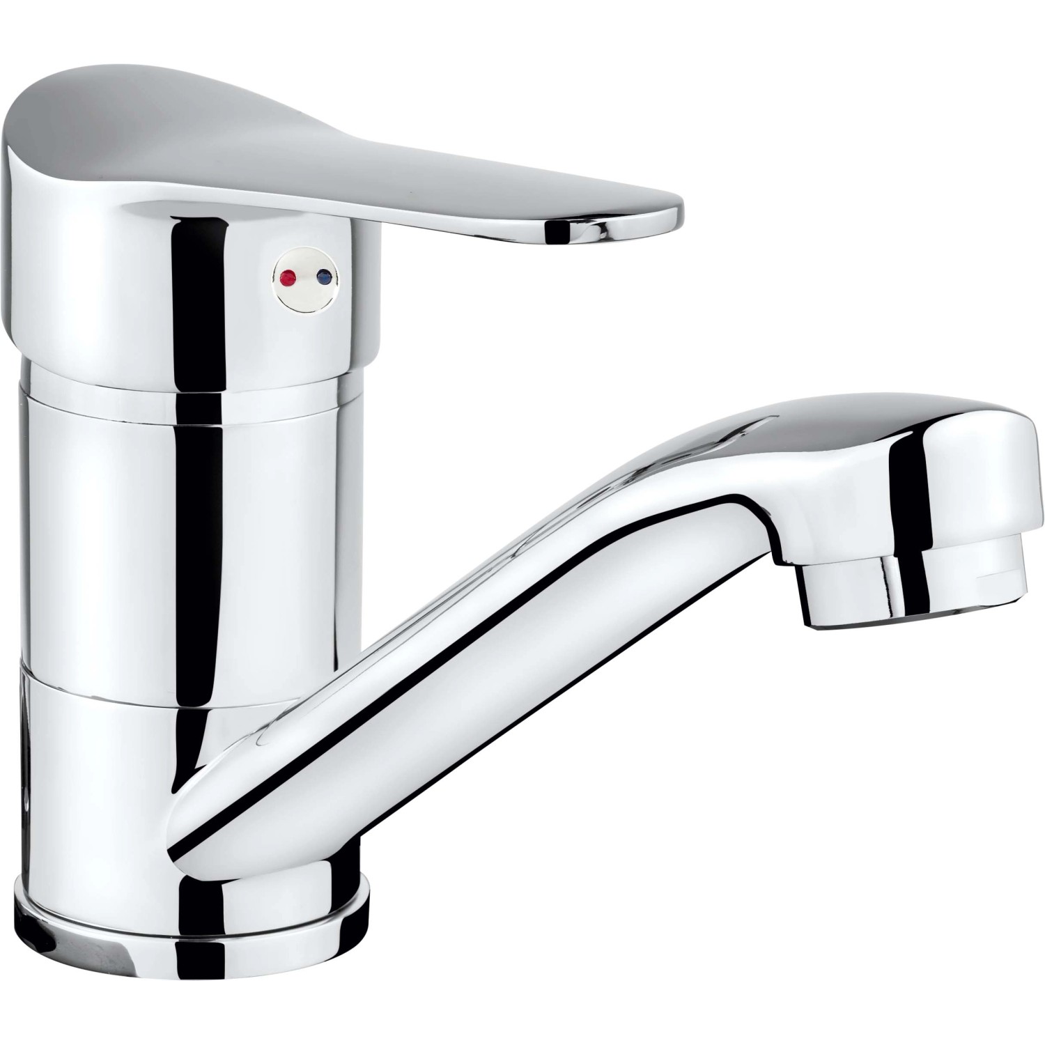 Einhebel-Waschtischarmatur Carsoli Chrom mit Pop-Up Ventil