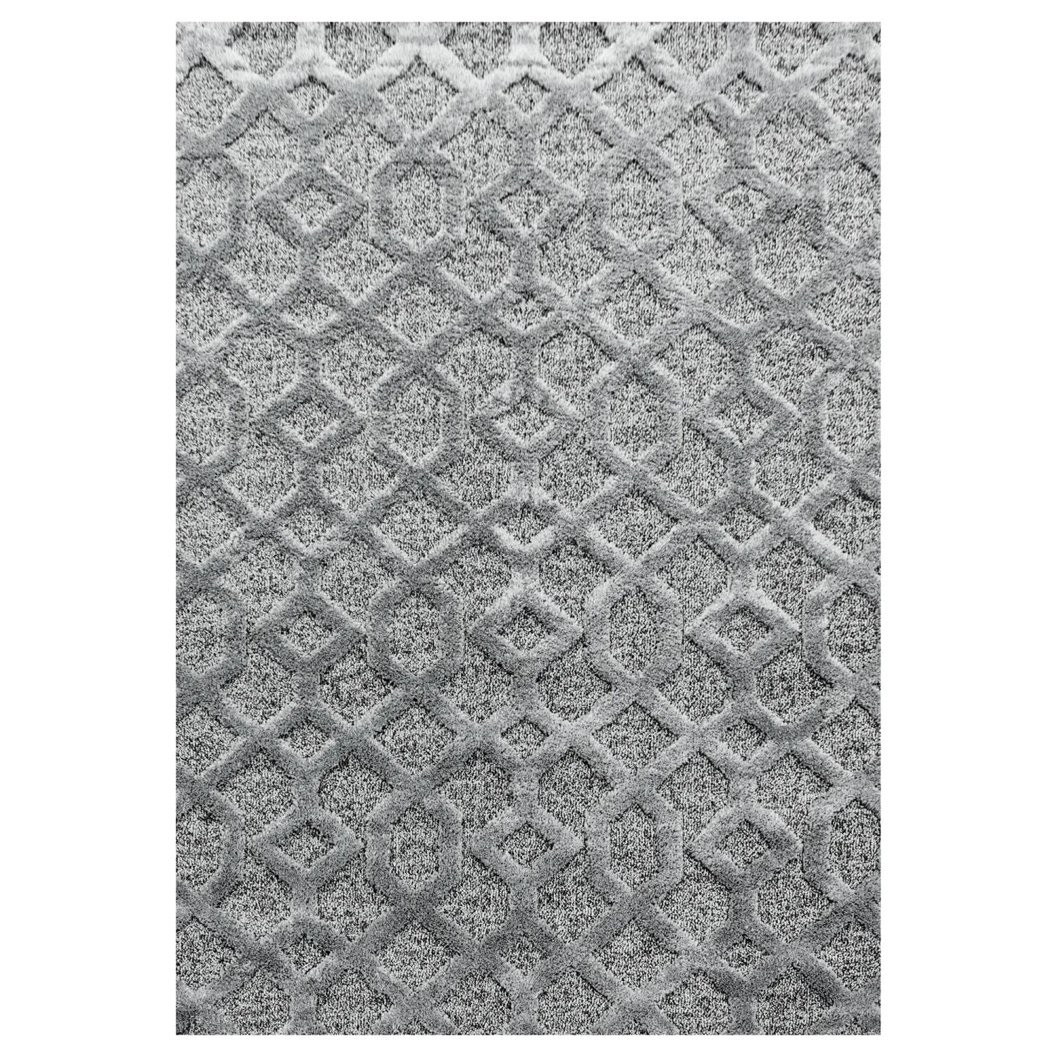 Ayyildiz Hochflorteppich Pisa 4702 Grau 240 cm x 340 cm
