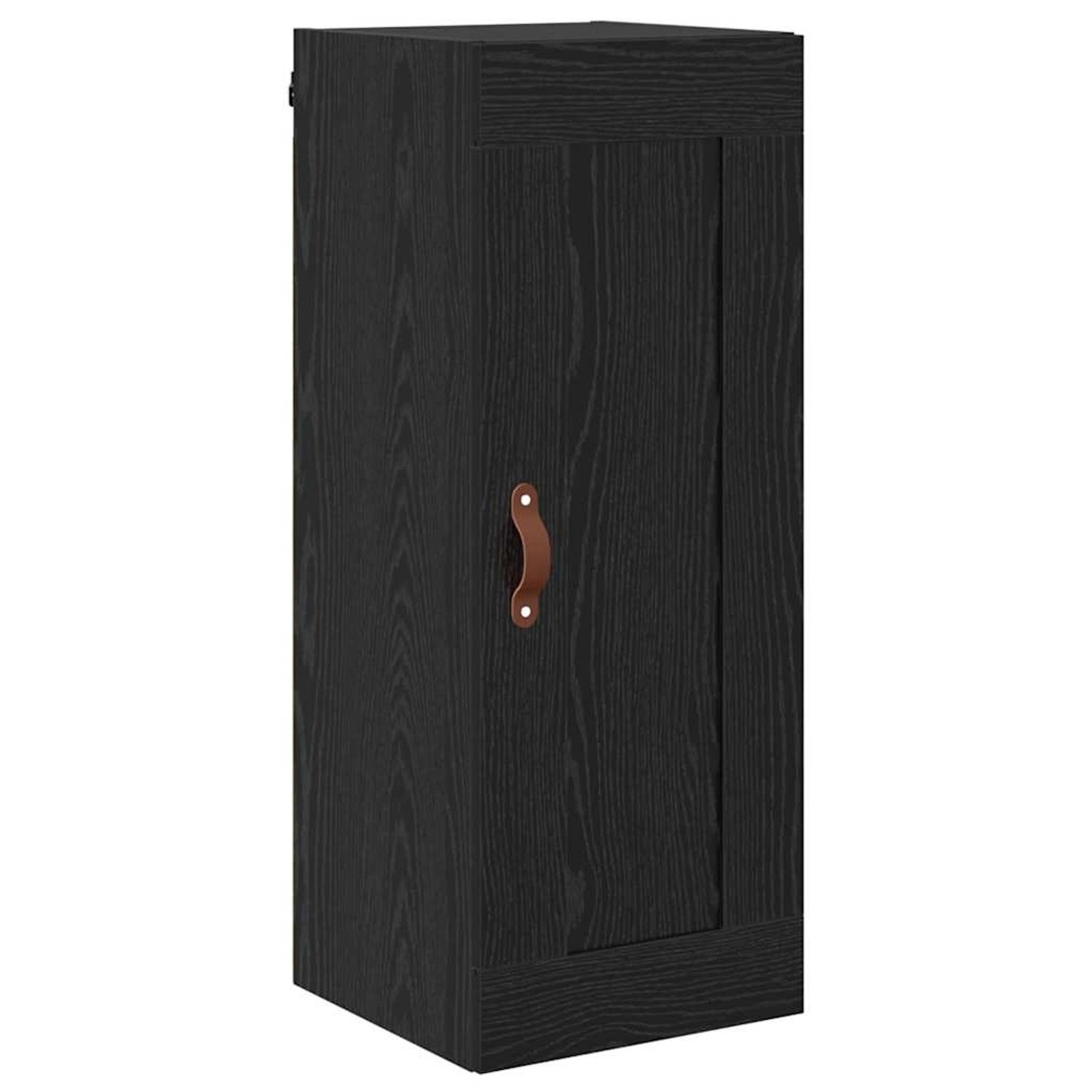 vidaXL Wandschrank Schwarz Eichen-Optik 34,5 x 34 x 90 cm 882435 günstig online kaufen