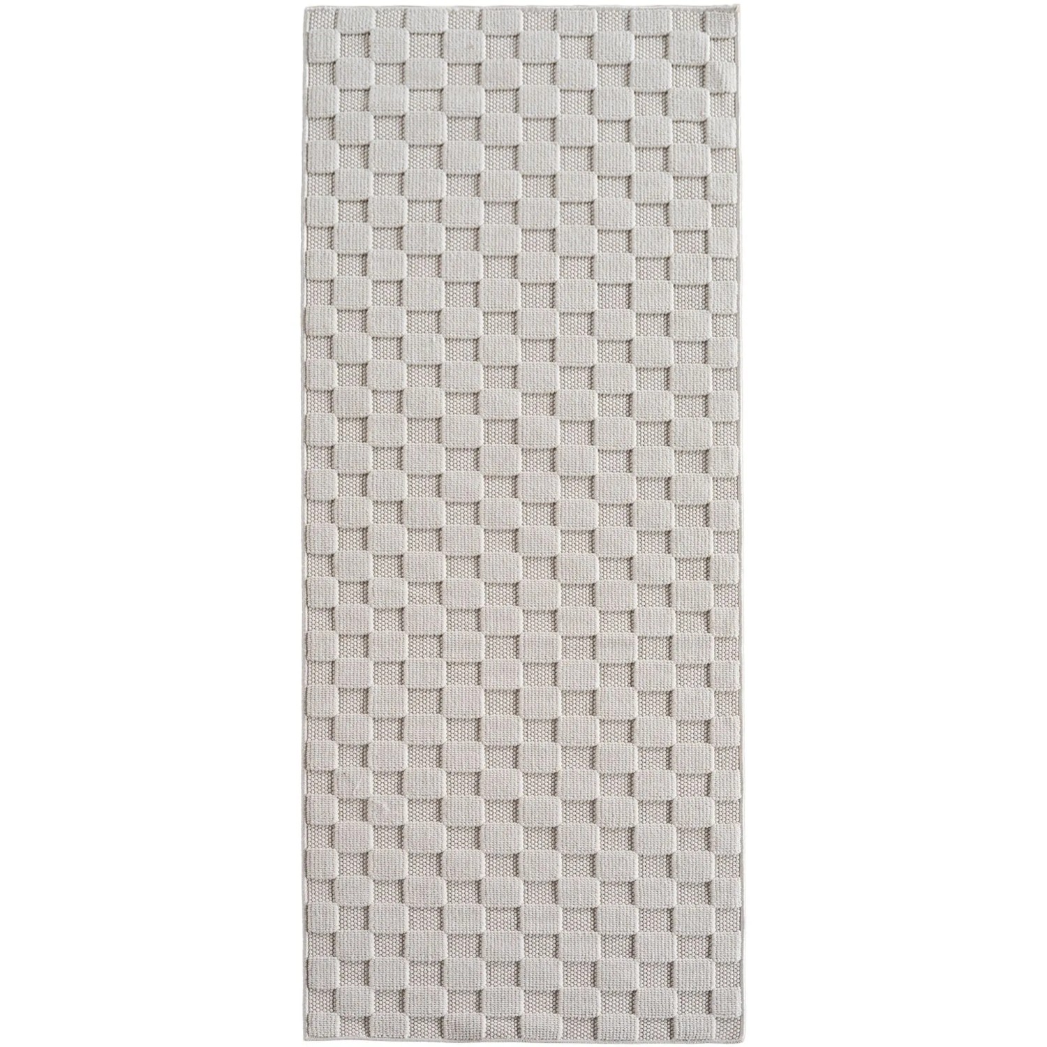Ayyildiz Flachgewebeteppich Helix 2203 Creme 80 cm x 250 cm