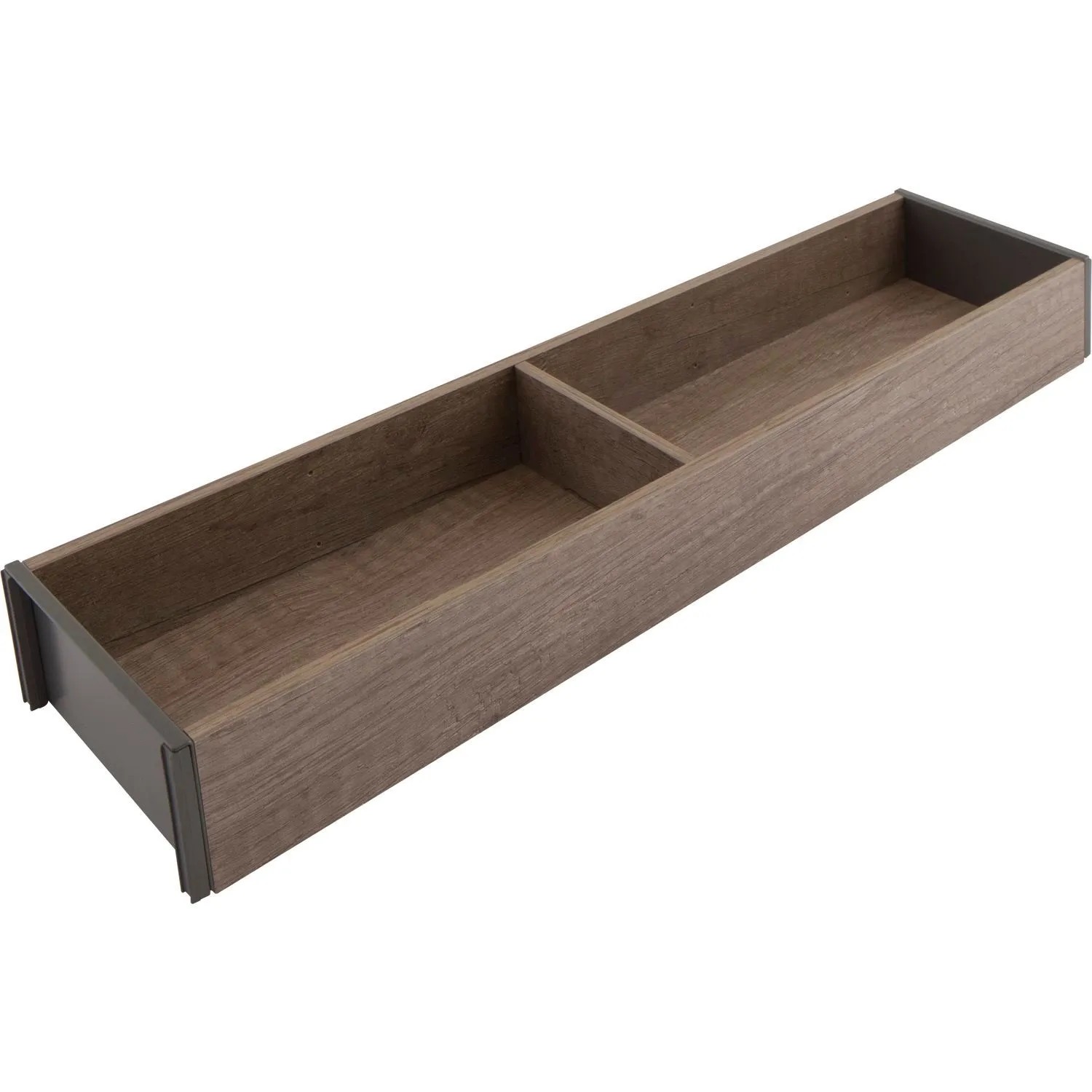 Blum Schubkastenrahmen Ambia-Line Schmal 522x100x50 mm Nebraska Eiche Stahl