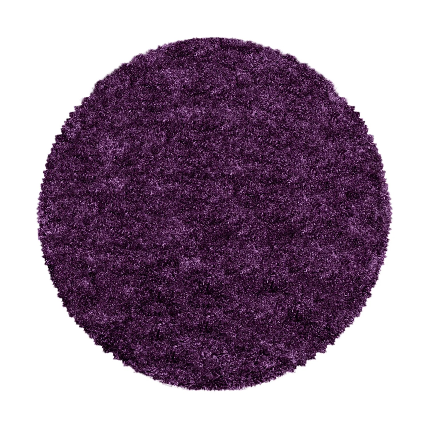 Ayyildiz Hochflorteppich Fluffy 3500 Violett Ø 80 cm