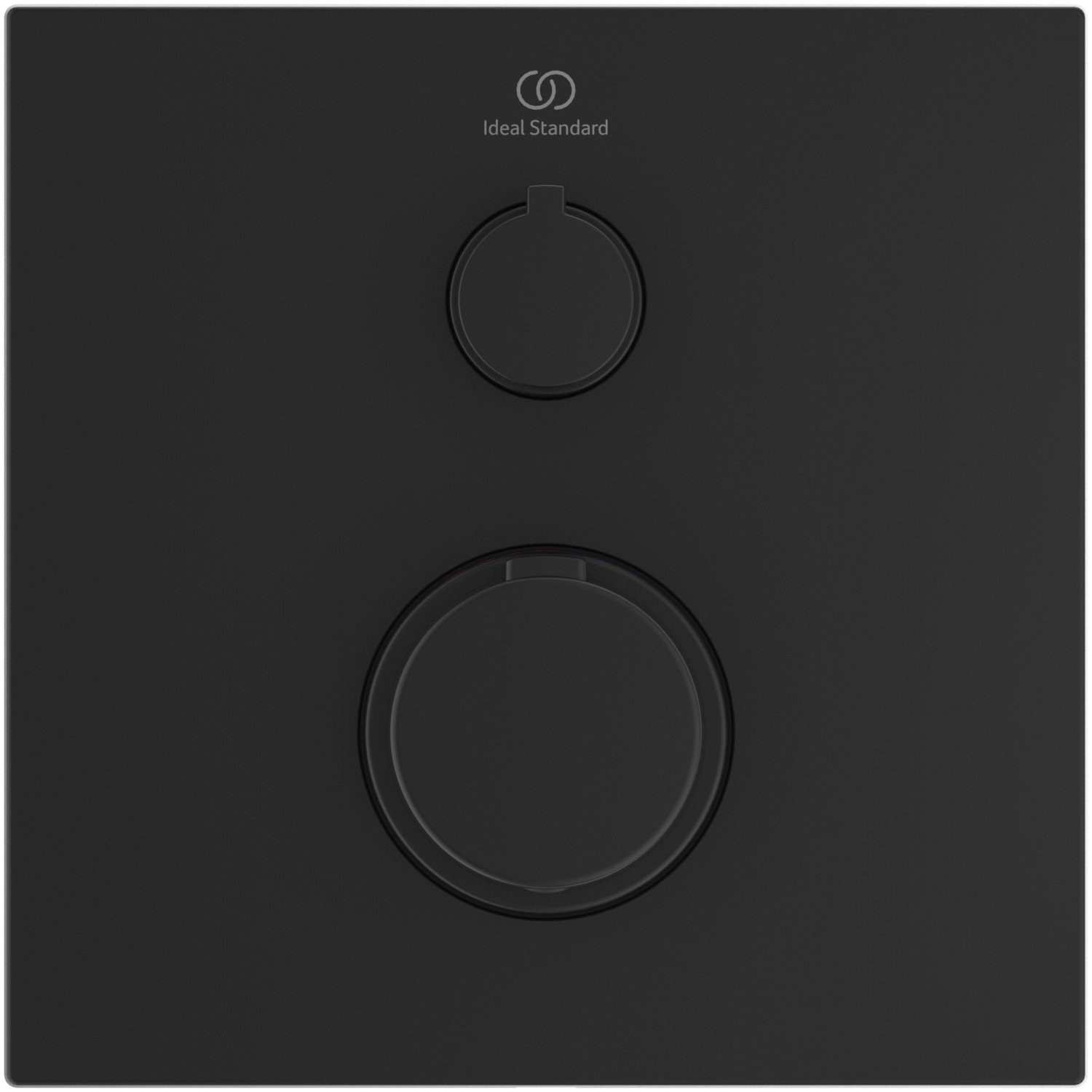 Ideal Standard Ceratherm C100 Unterputz Thermostat in Silk Black für Wannenarmaturen.