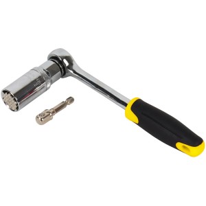 Universal Steckschlüssel Multigrabber mit Adapter für Schrauben und Muttern.