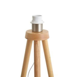 QAZQA Skandinavische Stativ Stehlampe Holz Lou