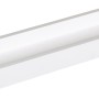 Weißes OBI Wandboard Loire, 60x15x4 cm, für Regalböden und Möbelbau.