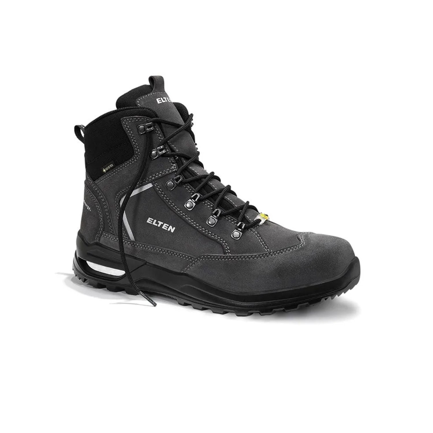 ELTEN Berufsstiefel RONAN XXF GTX DARK GREY Mid ESD O2 WR Größe 46