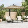 vidaXL Sonnenschirm mit Stahlmast Braun 269x269x235 cm 4005078_2