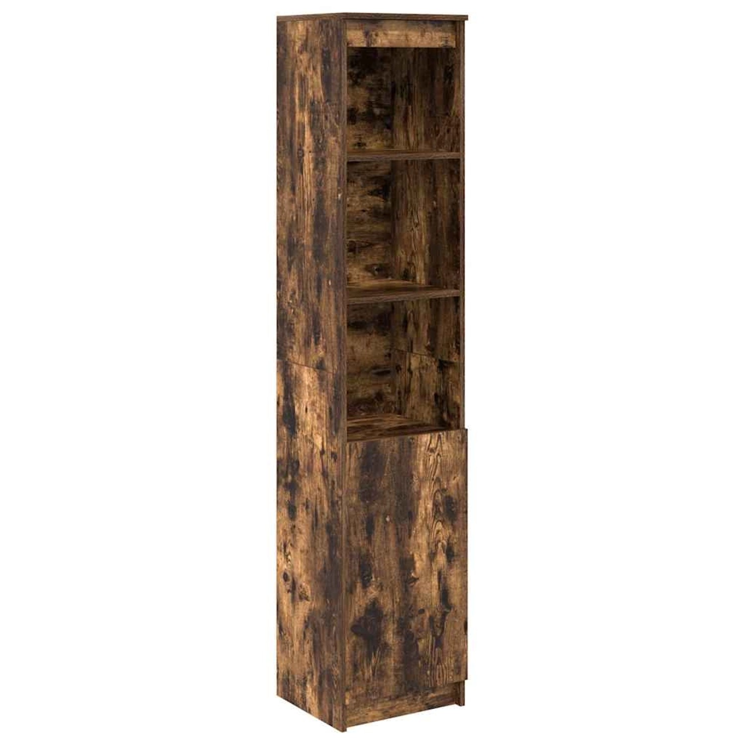 vidaXL Highboard Räuchereiche 37,5x35x180 cm Holzwerkstoff 861674 günstig online kaufen