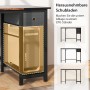Costway Schreibtisch mit Schubladen und CPU-Fach. PC-Tisch für Zuhause.