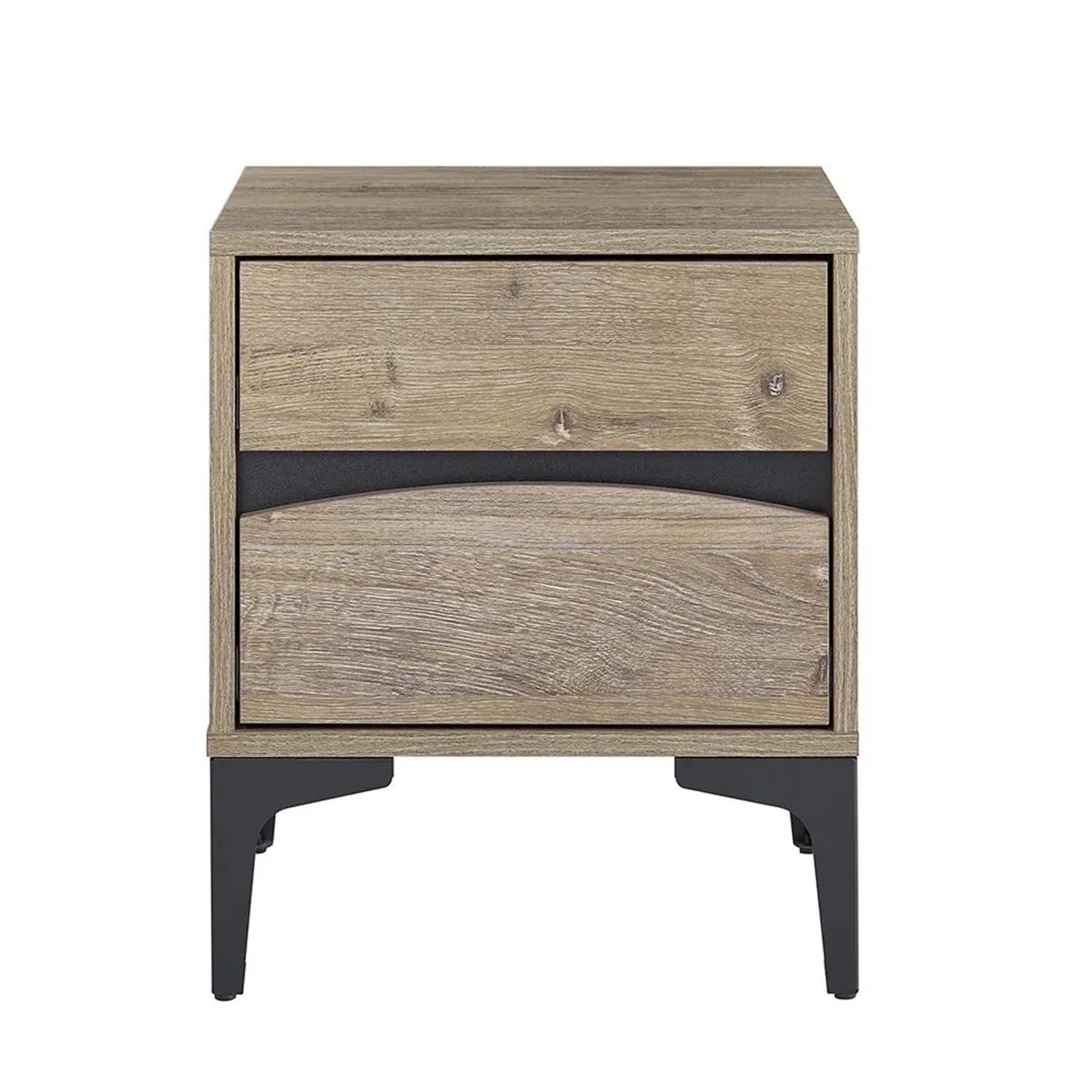 SoBuy Nachttisch Nachtkommode mit 2 Schubladen Beistelltisch 40×47×40cm FBT günstig online kaufen