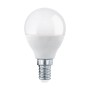 Eglo E14 LED Leuchtmittel in Globeform, 5,5 W, warmweiß, dimmbar.