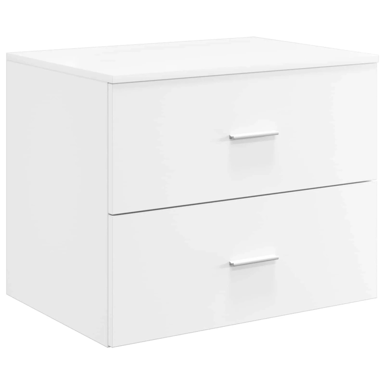 vidaXL Wandaufbewahrung Badezimmer Weiß 62,5 x 44,5 x 50 cm 890326