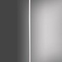 Schlanke LED-Stehleuchte Bella aus Stahl, 150 cm hoch, mit quadratischem Fuß. Modernes Design.