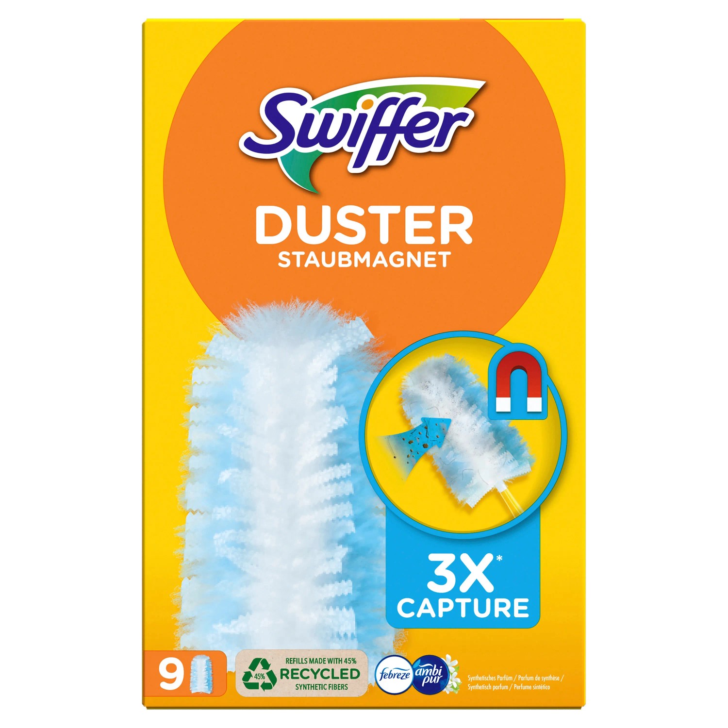 P&G Swiffer Staubmagnet Nachfüllpackung 9 Stück kaufen bei OBI