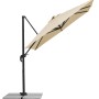 Schneider Ampelschirm, 300x230 cm, Natur, mit Dreh- und Neigungsfunktion.