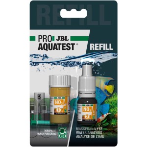 JBL ProAquaTest NO3 Nitrat Refill für Aquarium-Wassertests, Reagenz zum Nachfüllen.
