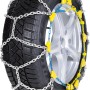 Ottinger SUV Felgenschutz O-Tec 2550 am Reifen, Nahaufnahme. Felgenschonende Schneeketten für Geländewagen.