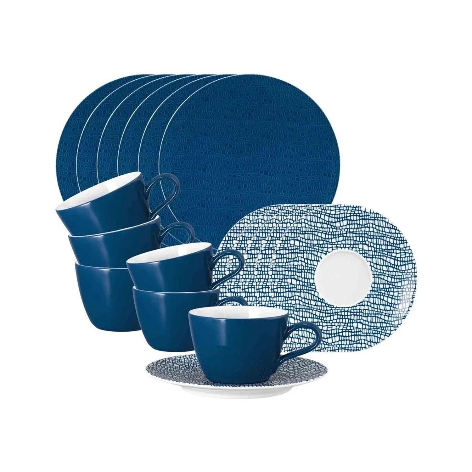 Seltmann Weiden Life Fashion Kaffeeservice 18-teilig Classic Blue