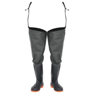 vidaXL Watstiefel Dunkelgrün Größe 46 4017034