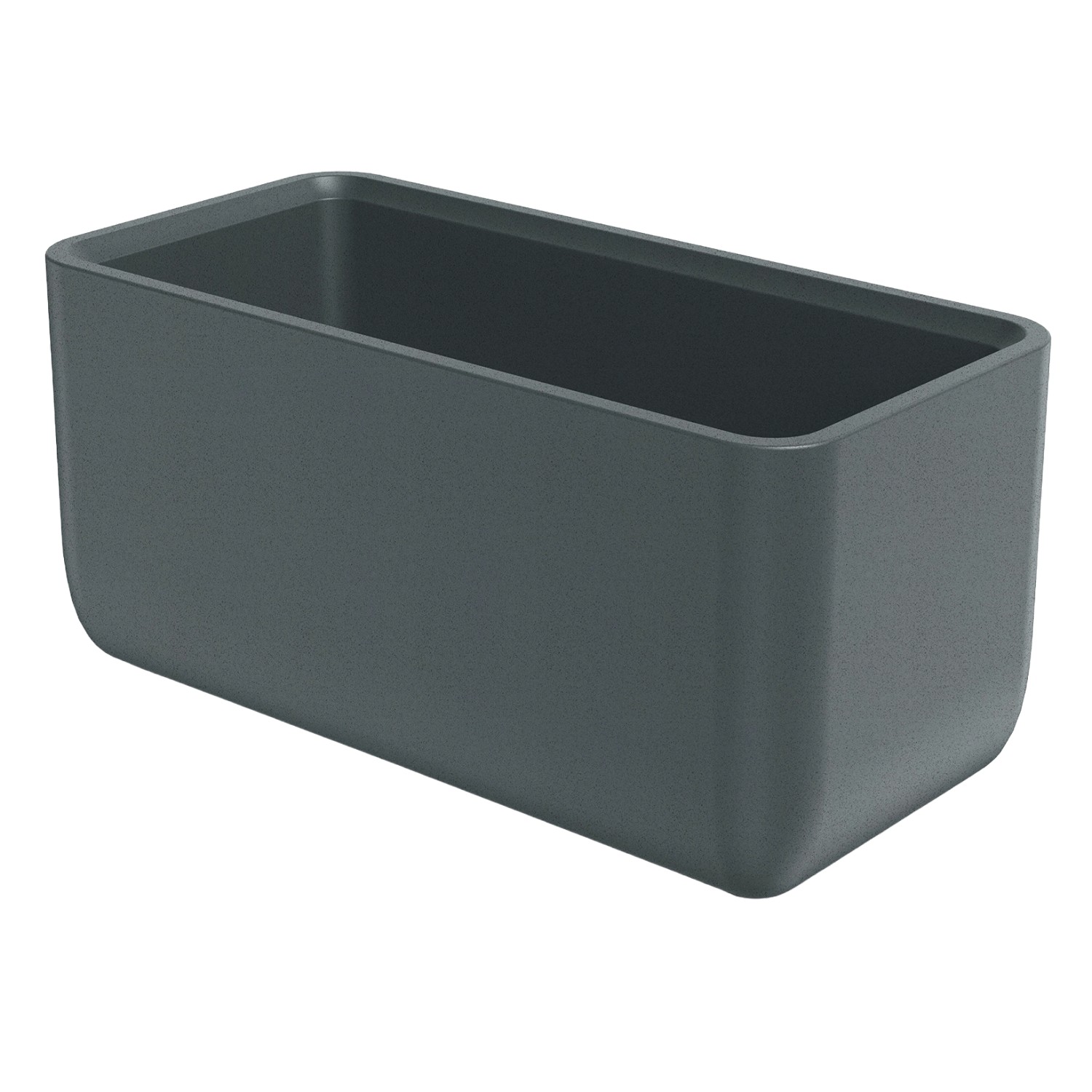 Prosperplast Blumentopf Molta Case 80 cm x 38 cm x 37 cm Graphit
