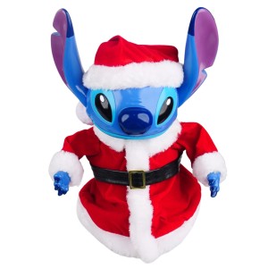 Disney Weihnachtsbaumspitze Stitch 32 cm Rot-Blau