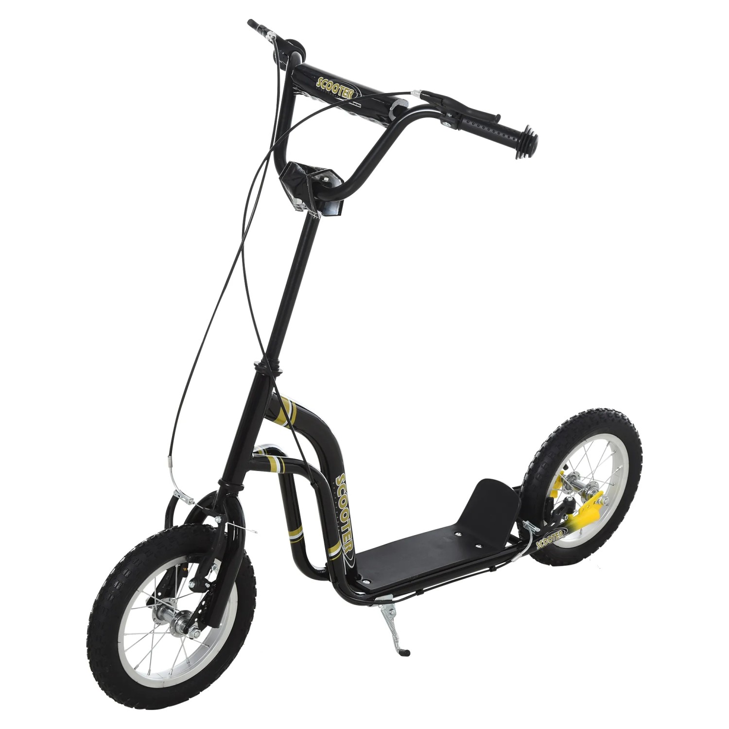 HOMCOM Kinderroller mit Luftreifen