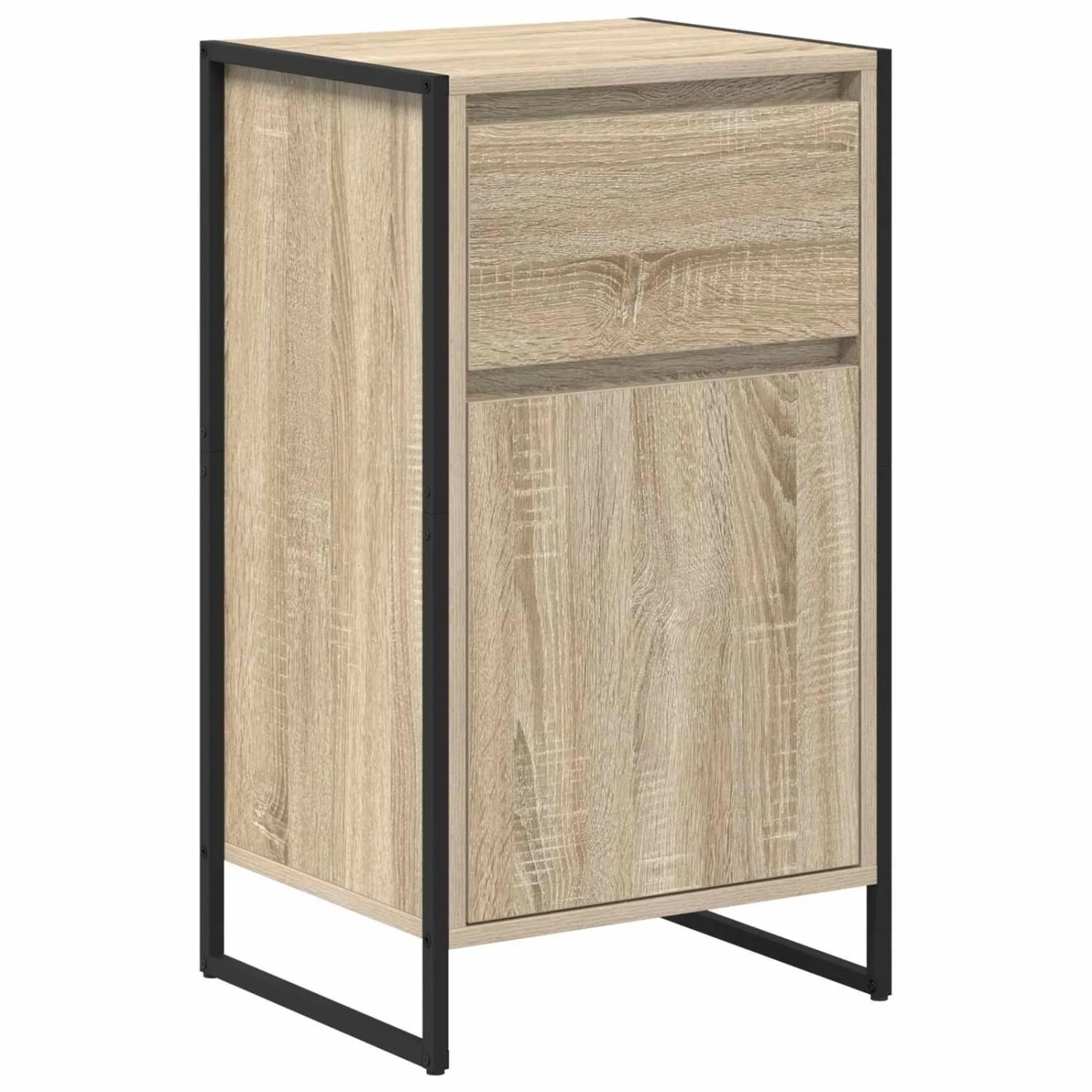 vidaXL Sideboard Sonoma 81 x 36 x 150,5 cm Holzwerkstoff 886583 günstig online kaufen