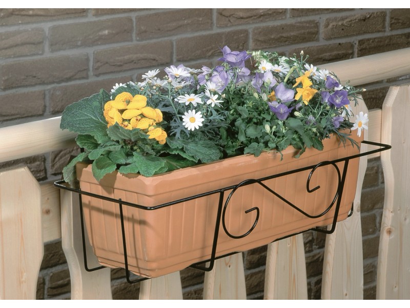 OBI Balkonkasten-Korb 85 cm · Anthrazit – Produktbild 1 von 1