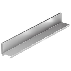 ACO Self Schlitzrahmen, 50 cm, Stahl verzinkt für Entwässerungsrinnen.