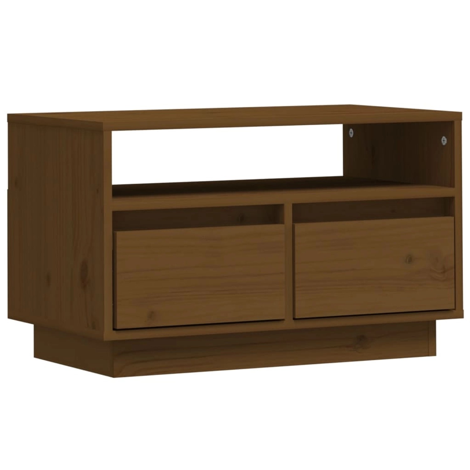 Vidaxl Tv-schrank Honigbraun 60x35x37 Cm Massivholz Kiefer günstig online kaufen