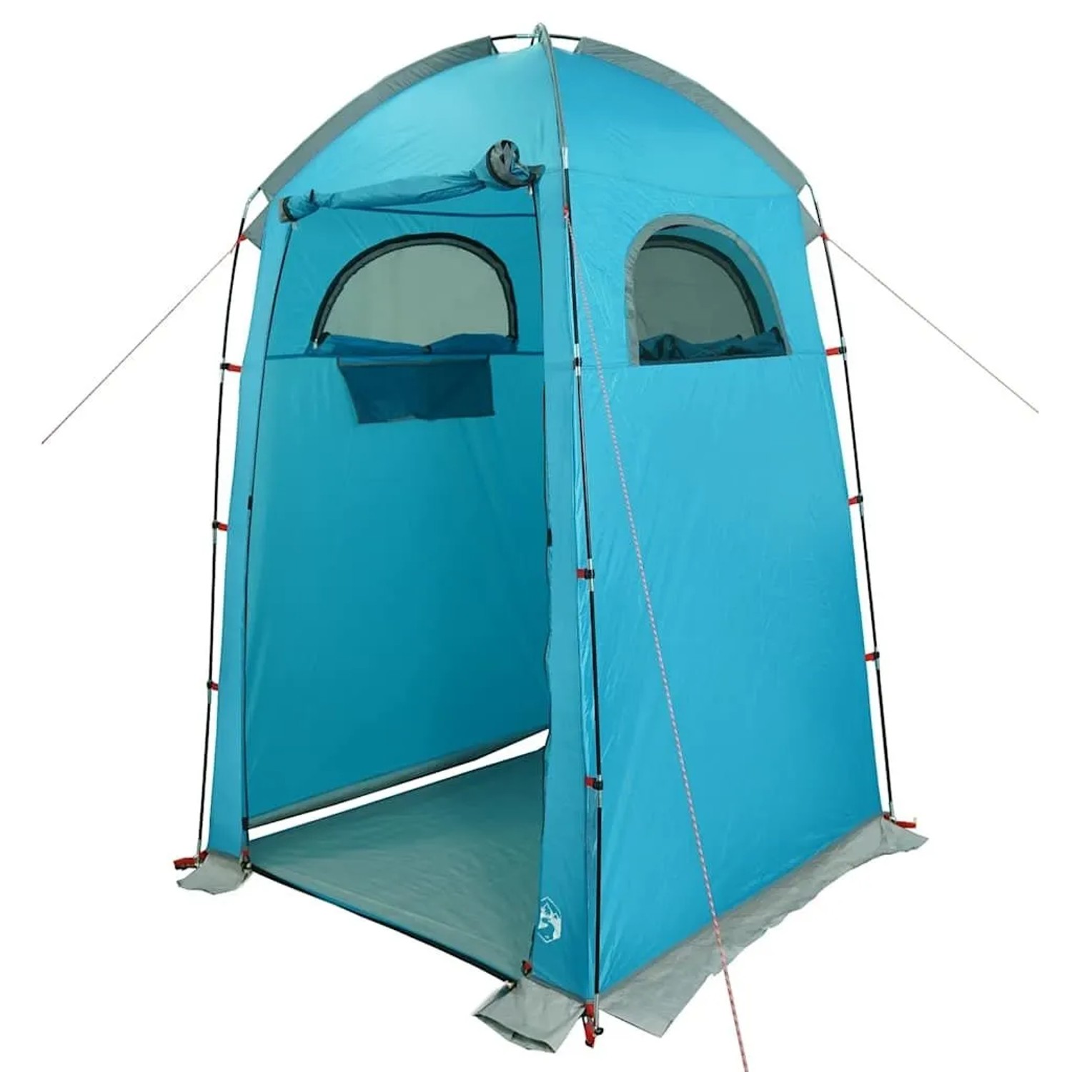vidaXL Duschzelt Blau Wasserfest 4009474